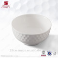 Louça de porcelana real por atacado, lanche de porcelana de osso real